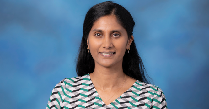Dhandevi "Mandy" Singh, office administrator for the Office of the Senior Vice Chancellor at the University of Pittsburgh