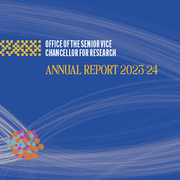 Cover for Pitt Research 2023-24 Annual Report