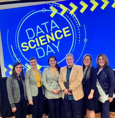group of people at Data Science Day