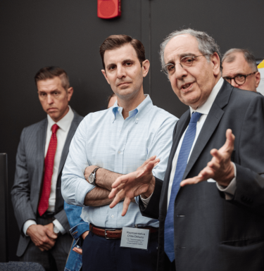 Congressman Deluzio and Jose Alain Sahel