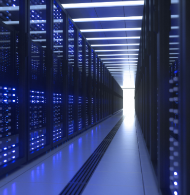hallway among computers